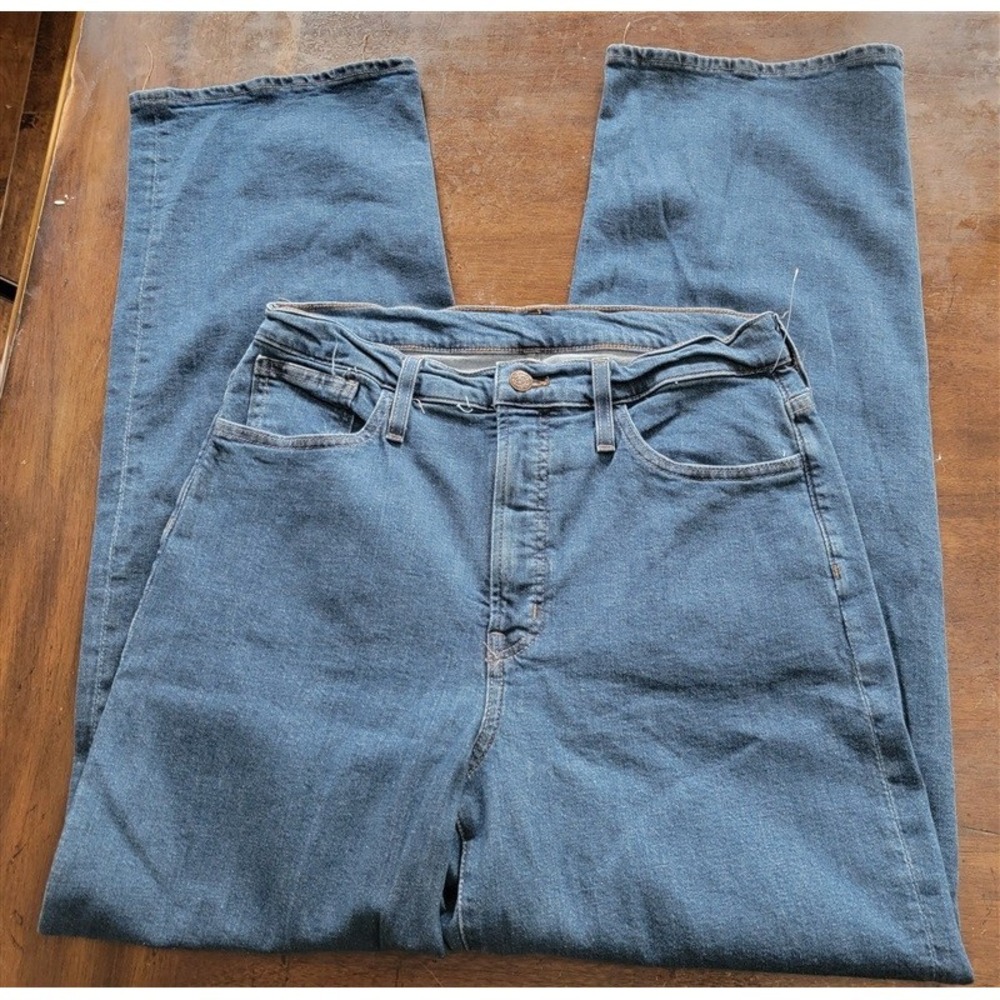 NWOT Madewell 31 The Perfect Vintage Wide-Leg Jean Fairdale 121356 - Picture 6 of 6